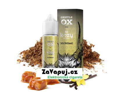 Příchuť Kozy S&V: Gentle Ox (Tabák s vanilkou a karamelem) 10ml