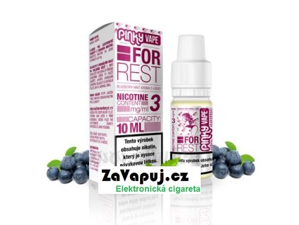 Liquid Pinky Vape For Rest (Borůvka & máta) 10ml 0mg