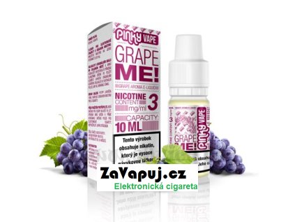 Liquid Pinky Vape Grape Me! (Hroznové víno) 10ml 6mg