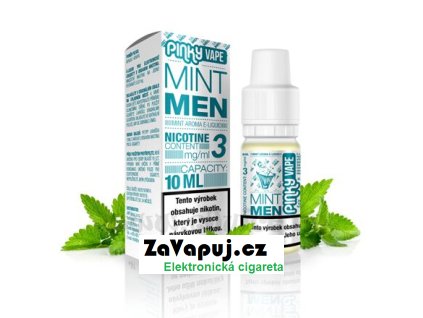 Liquid Pinky Vape Mintmen (Máta) 10ml 3mg