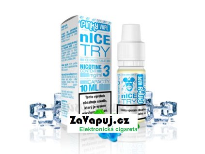 Liquid Pinky Vape nIce Try (Ledový bonbon) 10ml 0mg