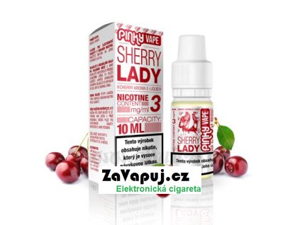 Liquid Pinky Vape Sherry Lady (Višeň) 10ml 12mg