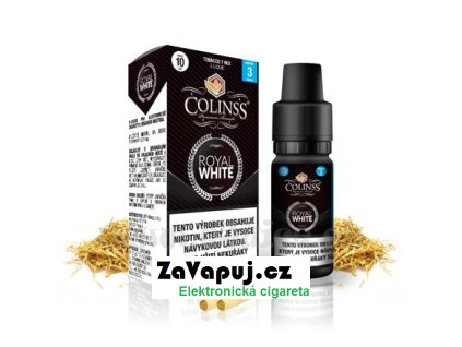 Liquid Colinss Royal White (Cigaretový tabák) 10ml 6mg