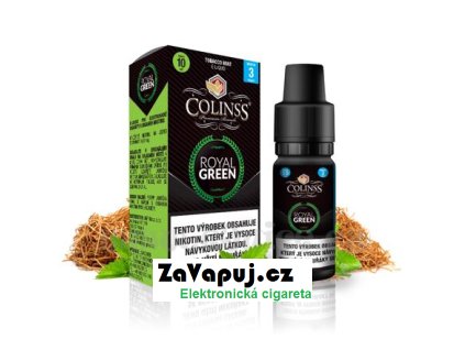 Liquid Colinss Royal Green (Tabák s mátou) 10ml 12mg