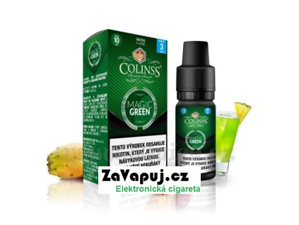 Liquid Colinss Magic Green (Osvěžující kaktus) 10ml 6mg