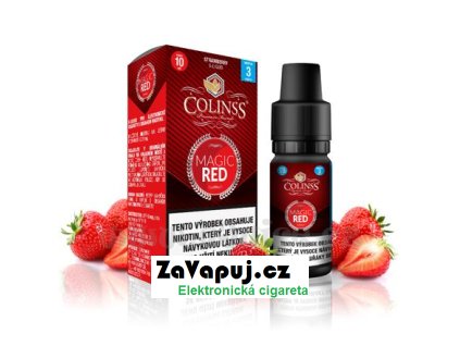 Liquid Colinss Magic Red (Jahodová směs) 10ml 18mg