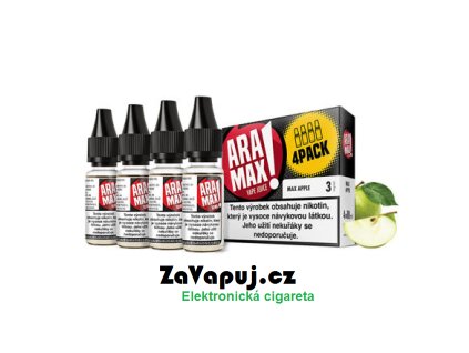 Liquid Aramax Max Apple (Jablko) 4x10ml 6mg
