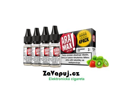 Liquid Aramax Strawberry Kiwi (Jahoda a kiwi) 4x10ml 12mg
