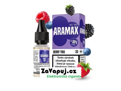 Liquid Aramax Salt Berry Trio (Bobulovitá směs) 10ml 10mg