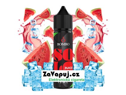 Příchuť Bombo Solo Juice S&V: Watermelon Ice (Ledový vodní meloun) 15ml