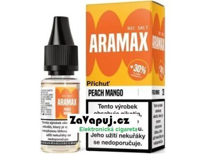 liquid aramax salt peach mango 10ml 20mg