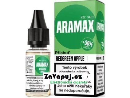 liquid aramax salt redgreen apple 10ml 20mg