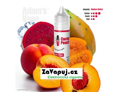 prichut adams vape shake and vape 10ml cactus peach