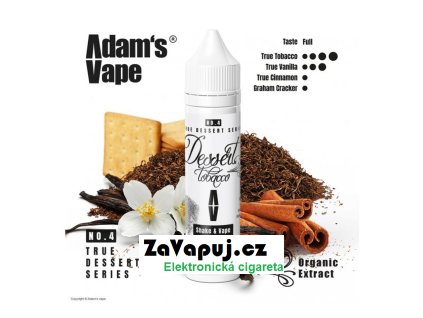 Příchuť True Dessert Series S&V: Dessert Tobacco (Dezertní tabák) 10ml