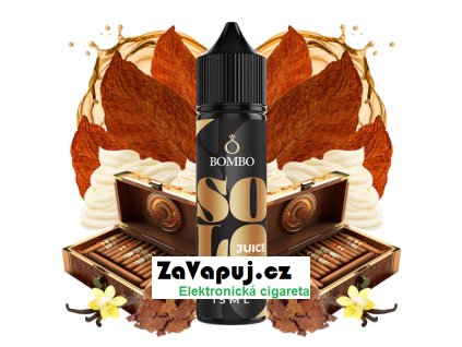 prichut bombo solo juice sv 15ml c cream doutnikovy tabak s kremem