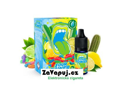 Příchuť Big Mouth: Sour Power (Kaktusovo-citrusové kyselé želé bonbony) 10ml