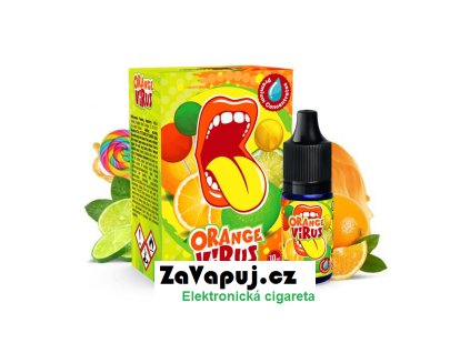 Příchuť Big Mouth: Orange Virus (Limetkovo-pomerančové lízátko) 10ml