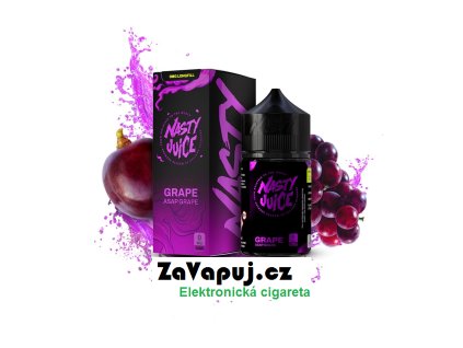 Příchuť Nasty Juice S&V: Asap Grape (Hroznové víno) 10ml