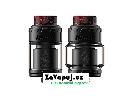 Clearomizér THC Blaze Solo RTA (5,5ml) Matte Black