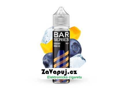 Příchuť Bar Series S&V: Blueberry Mango Ice (Borůvka a ledové mango) 10ml
