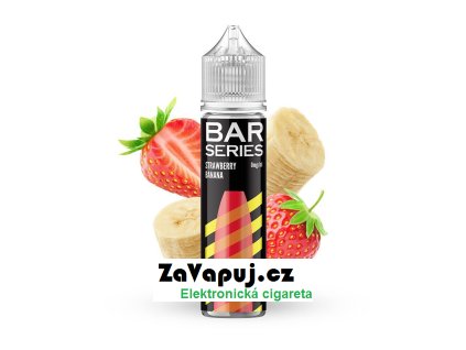 Příchuť Bar Series S&V: Strawberry Banana (Jahoda a banán) 10ml
