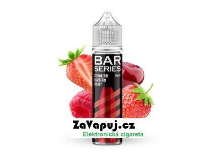Příchuť Bar Series S&V: Strawberry Raspberry Cherry (Jahoda, malina a třešeň) 10ml