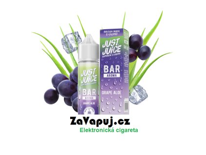Příchuť Just Juice Bar Range S&V: Grape Aloe (Hroznové víno & aloe vera) 10ml