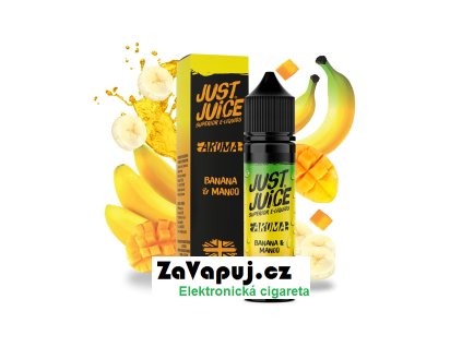 Příchuť Just Juice S&V: Banana & Mango (Banán & mango) 10ml