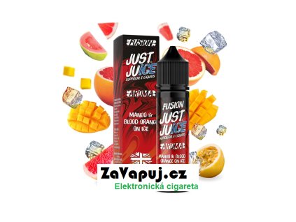 Příchuť Just Juice S&V: Fusion Mango & Blood Orange On Ice (Ledové mango & červený pomeranč) 10ml
