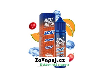 Příchuť Just Juice S&V: ICE Grape & Melon (Ledové hroznové víno & cukrový meloun) 10ml
