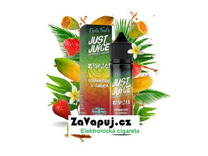 Příchuť Just Juice S&V: Strawberry & Curuba (Jahoda & curuba) 10ml