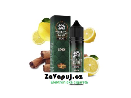 Příchuť Just Juice S&V: Tobacco Lemon (Tabák s citronem) 10ml