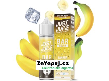 prichut just juice bar range sv 10ml banana banan