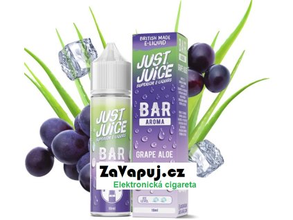 prichut just juice bar range sv 10ml grape aloe hroznove vino aloe vera