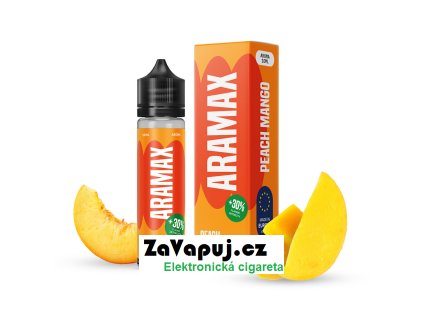 Příchuť Aramax S&V: Peach Mango (Mango s broskví) 10ml
