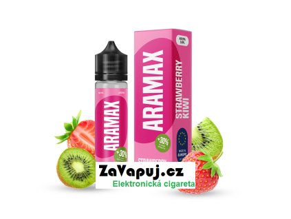 Příchuť Aramax S&V: Strawberry Kiwi (Jahoda a kiwi) 10ml