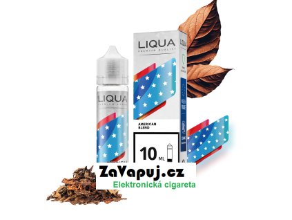 Příchuť LIQUA Mix&Go: American Blend (Americká tabáková směs) 10ml