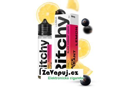 Příchuť Ritchy S&V: Black Currant Lemon (Černý rybíz a citron) 10ml