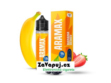Příchuť Aramax S&V: Banana Berry (Banán a lesní plody) 10ml
