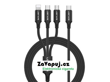 Dobíjecí kabel 3v1 Lost Vape (Černý)