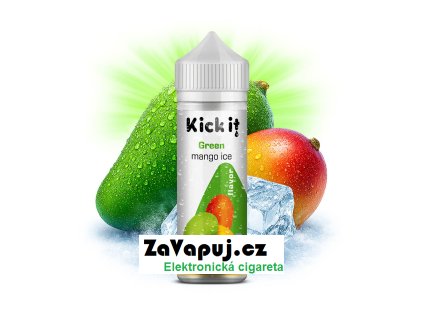Příchuť KickIt S&V: Green Mango Ice (Ledové mango) 10ml