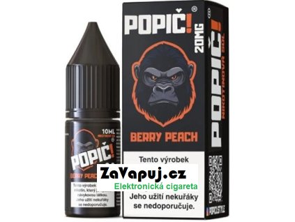 liquid popic salt berry peach 10ml 20mg