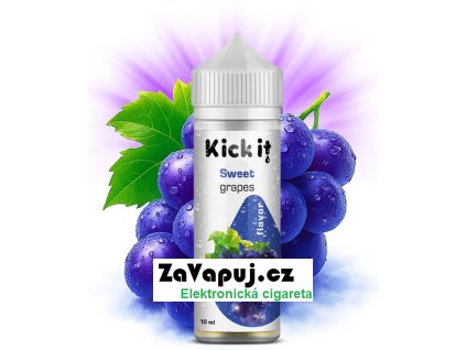 prichut kickit sv 10ml sweet grapes