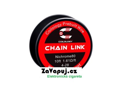 Odporový drát Coilology - Chain Link Ni80 (3m)