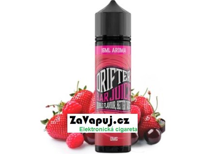 prichut drifter bar juice sv 16ml strawberry raspberry cherry