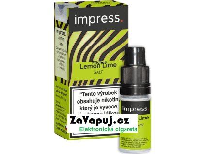 liquid impress salt lemon lime 10ml 20mg