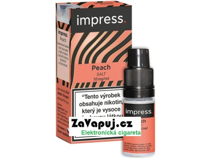 liquid impress salt peach 10ml 10mg