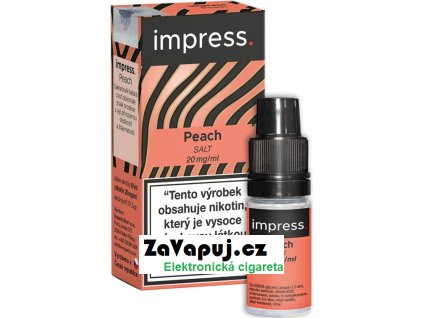 liquid impress salt peach 10ml 20mg