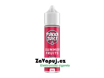 Příchuť Pukka Juice S&V: Summer Fruits (Bobulovitá směs s limetkou) 10ml