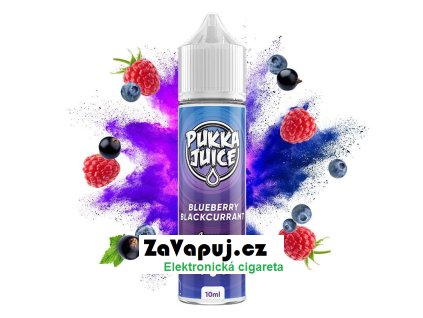 Příchuť Pukka Juice S&V: Blueberry Blackcurrant (Borůvka a černý rybíz) 10ml